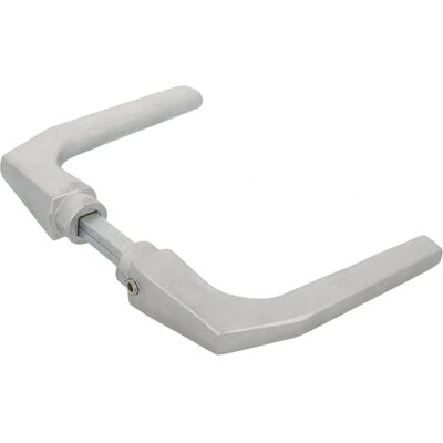 Maniglia porta in alluminio argento AMIG - Set 21326 Maniglia porta in alluminio argento AMIG - Set 21326