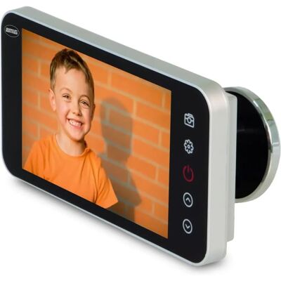 AMIG Srebrny cyfrowy wizjer do drzwi 4" LCD AMIG Srebrny cyfrowy wizjer do drzwi 4" LCD