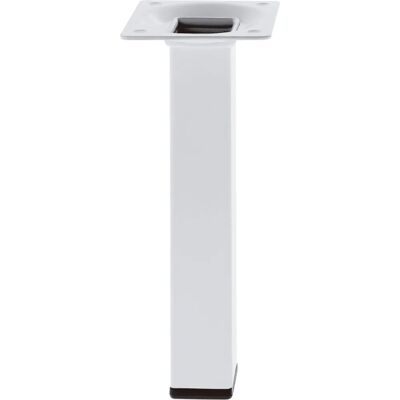 Amig Witte Stalen Vierkante Tafelpoten - 25x25x200mm Amig Witte Stalen Vierkante Tafelpoten - 25x25x200mm