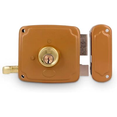 AMIG Model 72U-80 Gouden Slot - Opdekslot voor rechtsdeur AMIG Model 72U-80 Gouden Slot - Opdekslot voor rechtsdeur