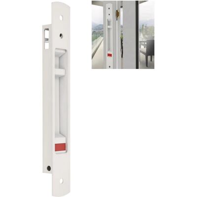 Amig 22660 - Wit aluminium - 174 x 29 mm - Scharnier Amig 22660 - Wit aluminium - 174 x 29 mm - Scharnier