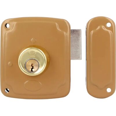 Amig Modello 72PU Lucchetto a Sovrapprezza Dorato - Lucchetto Amig Modello 72PU Lucchetto a Sovrapprezza Dorato - Lucchetto