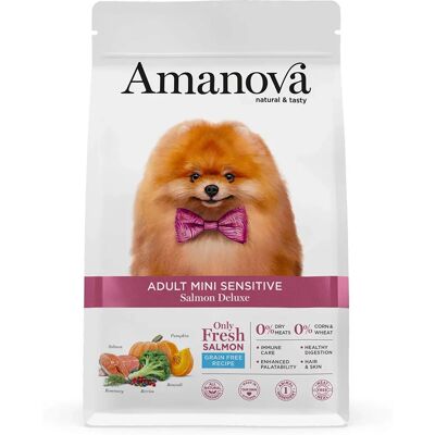 Alimento per cani Amanova Salmon Sensibile - 2 Kg Alimento per cani Amanova Salmon Sensibile - 2 Kg