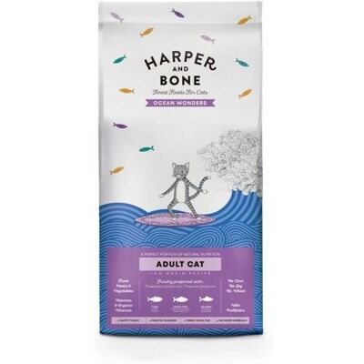 Harper & BONE Voksen Kattemat - Ocean Wonders 5 kg Harper & BONE Voksen Kattemat - Ocean Wonders 5 kg