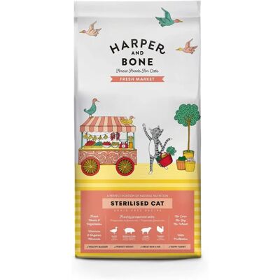 Harper & Bone Kornfri Kattmat - Steriliserad Mat Harper & Bone Kornfri Kattmat - Steriliserad Mat