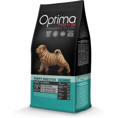 Optima Nova Croquettes Digestives pour Chiots Lapin & Pommes de Terre - Publicité Optima Nova Croquettes Digestives pour Chiots Lapin & Pommes de Terre - Publicité