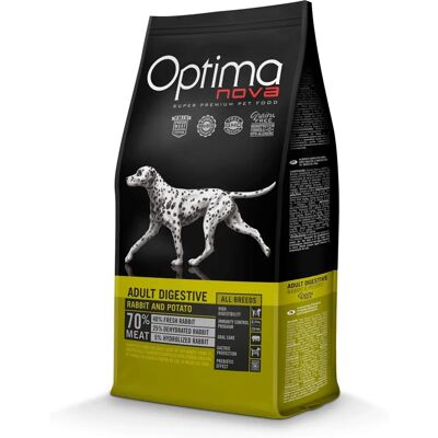 Nourriture pour Chiens Optima Nova Lapin & Pomme de Terre - Estomac Sensible - Publicité Nourriture pour Chiens Optima Nova Lapin & Pomme de Terre - Estomac Sensible - Publicité