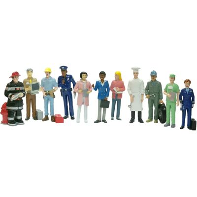Miniland Figures Métiers - Jeu Éducatif 154177 - Publicité Miniland Figures Métiers - Jeu Éducatif 154177 - Publicité