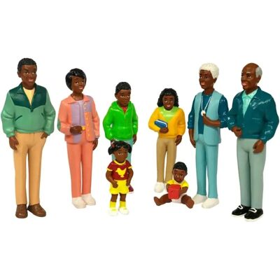 Figuras Familia Miniland - Brinquedo Educativo para Crianças Figuras Familia Miniland - Brinquedo Educativo para Crianças