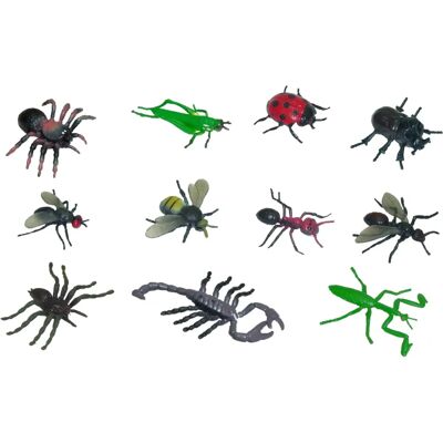 Ensemble de Figurines d'Insectes Miniland - Jouet Éducatif - Publicité Ensemble de Figurines d'Insectes Miniland - Jouet Éducatif - Publicité