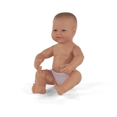 Miniland Baby Pop - Europees, Vanillegeur, 40cm Miniland Baby Pop - Europees, Vanillegeur, 40cm