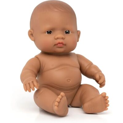 Miniland Latin American 21 Cm Baby Doll Nero - Poupée Miniland Latin American 21 Cm Baby Doll Nero - Poupée