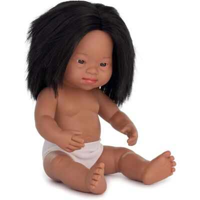 Miniland Bambola - Sindrome di Down - 38cm Miniland Bambola - Sindrome di Down - 38cm