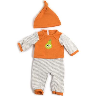 Pyjamas pour poupée Miniland Rayures Orange 38cm - Vêtements de poupée - Publicité Pyjamas pour poupée Miniland Rayures Orange 38cm - Vêtements de poupée - Publicité
