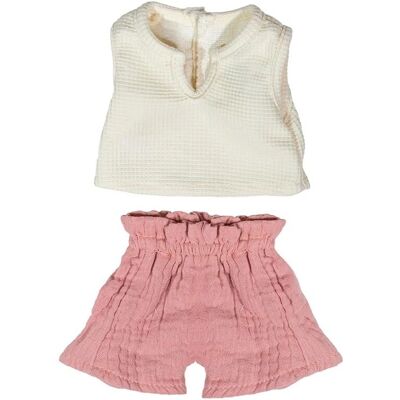 Ensemble Top et Shorts pour Poupée Miniland - 38cm - Publicité Ensemble Top et Shorts pour Poupée Miniland - 38cm - Publicité