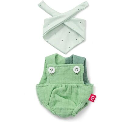 Ensemble de barboteuse forêt Miniland - 21cm - Vêtements pour poupées Ensemble de barboteuse forêt Miniland - 21cm - Vêtements pour poupées