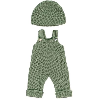 Miniland Tutina in Maglia Verde - Abbigliamento per Bambole 38cm Miniland Tutina in Maglia Verde - Abbigliamento per Bambole 38cm