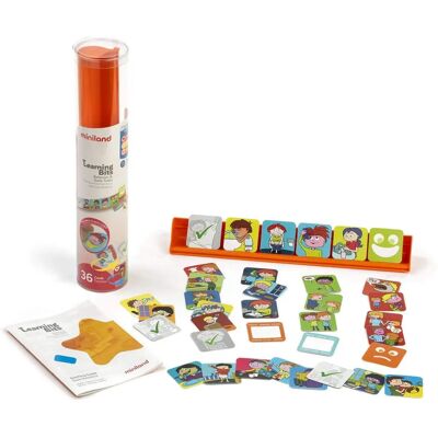 Miniland Learn Bits : Comportement et Routines Quotidiennes - Jeu Éducatif Miniland Learn Bits : Comportement et Routines Quotidiennes - Jeu Éducatif