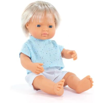 Miniland Laleczka blond 38cm - Laleczka Miniland Laleczka blond 38cm - Laleczka