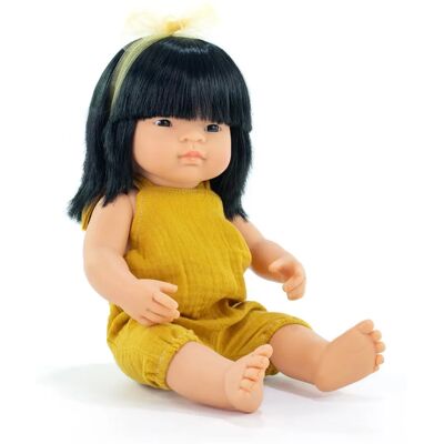 Poupée fille Miniland - Pear 38cm - Jouet pour compétences sociales Poupée fille Miniland - Pear 38cm - Jouet pour compétences sociales
