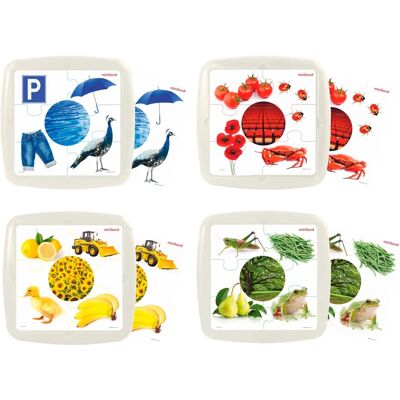 Miniland Puzzle Di Colori - Puzzle - Multicolore Miniland Puzzle Di Colori - Puzzle - Multicolore