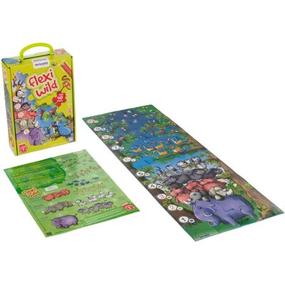 Miniland Flexi Wild Puzzle - Puzzle Educativo Animali Miniland Flexi Wild Puzzle - Puzzle Educativo Animali