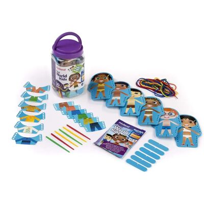 Miniland Flexi World Kids Puzzle - Juguete educativo para niños Miniland Flexi World Kids Puzzle - Juguete educativo para niños