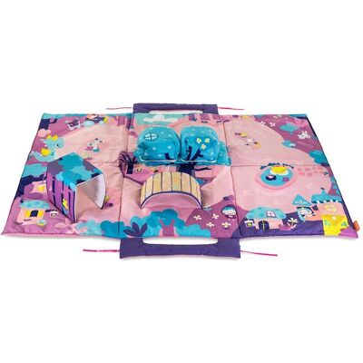 Miniland Fairy Mat mata do zabawy z 2 samochodami Miniland Fairy Mat mata do zabawy z 2 samochodami