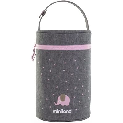 Sac Isotherme Miniland Azure-Rose pour bouteilles 700ml Sac Isotherme Miniland Azure-Rose pour bouteilles 700ml