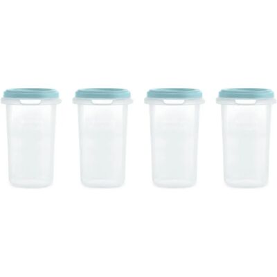 Miniland Ocean 4x330ml Food Containers - Food Storage Miniland Ocean 4x330ml Food Containers - Food Storage