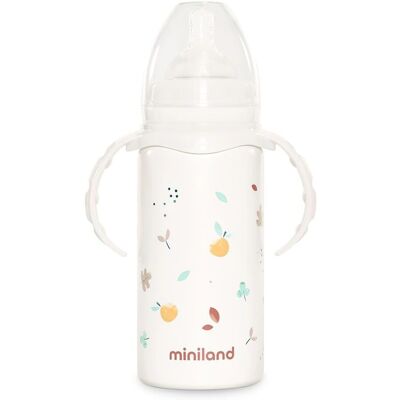 Miniland Valencia Podwójne Ścianki ze Stali Nierdzewnej - 240ml Miniland Valencia Podwójne Ścianki ze Stali Nierdzewnej - 240ml