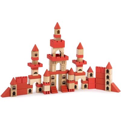 Miniland Educational Château Empilable - Blocs de Construction pour Enfants Miniland Educational Château Empilable - Blocs de Construction pour Enfants