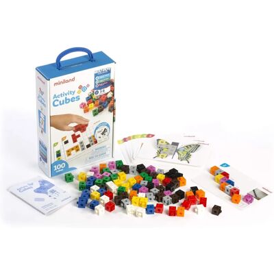 Cubetti Educativi Miniland - Set di attività multicolore Cubetti Educativi Miniland - Set di attività multicolore