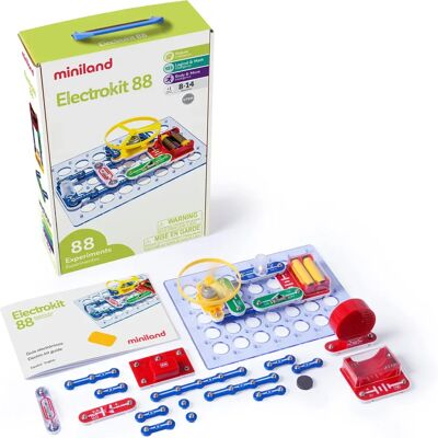 Miniland Electrokit 88 - Kit éducatif pour 8-14 ans Miniland Electrokit 88 - Kit éducatif pour 8-14 ans