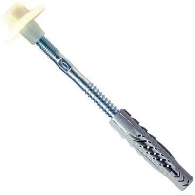 Kit de fixação sanitária Fischer - 8x110-2b - Conjunto de instalação para vaso Kit de fixação sanitária Fischer - 8x110-2b - Conjunto de instalação para vaso