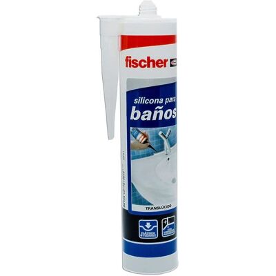 Silicone Transparente Fischer - Selante para Banheiro 300 ml Silicone Transparente Fischer - Selante para Banheiro 300 ml