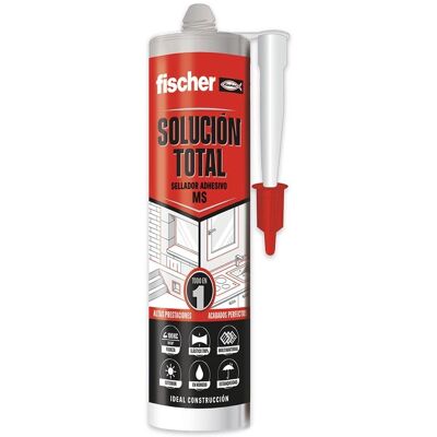 Fischer Cinza 290ml Vedante/Adesivo - Resistente às condições climáticas Fischer Cinza 290ml Vedante/Adesivo - Resistente às condições climáticas