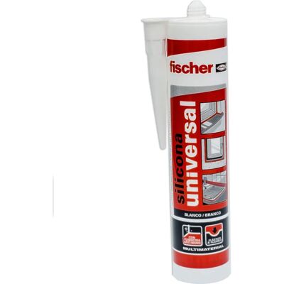 Silicone Universal Branco Fischer 280ml - Silicone Silicone Universal Branco Fischer 280ml - Silicone