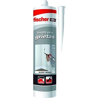 Fischer Ms White 300 ml - Massa para interiores Fischer Ms White 300 ml - Massa para interiores