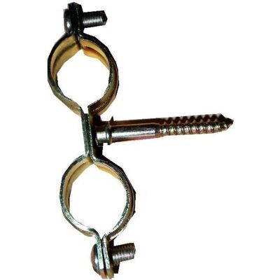 Abrazadera de tubos Fischer - Metal doble 10-12mm - 50 unidades Abrazadera de tubos Fischer - Metal doble 10-12mm - 50 unidades