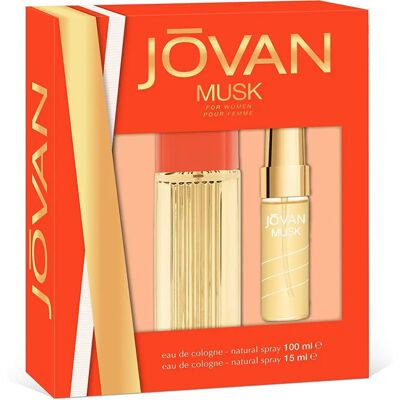 Coffret JOVAN - Spray Edc et Parfum 15ml - Publicité Coffret JOVAN - Spray Edc et Parfum 15ml - Publicité