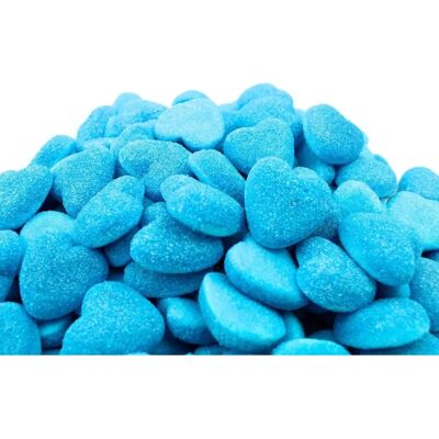 Caramelle Gommose a Forma di Cuore Blu 1kg - Dolci Caramelle Gommose a Forma di Cuore Blu 1kg - Dolci