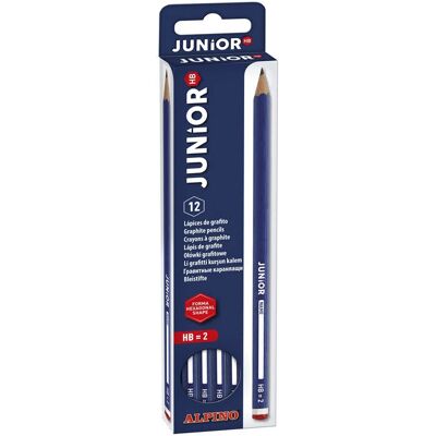 Alpino Junior 2HB - Lápis com Seção Hexagonal e Personalização Alpino Junior 2HB - Lápis com Seção Hexagonal e Personalização