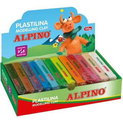 Alpino DP000918 - Argilla modellabile - Colori vivaci - Flessibile - 150 g Alpino DP000918 - Argilla modellabile - Colori vivaci - Flessibile - 150 g