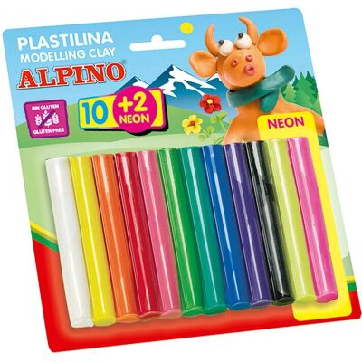 Alpino DP000018 Pâte à Modeler - Couleurs Variées - Publicité Alpino DP000018 Pâte à Modeler - Couleurs Variées - Publicité