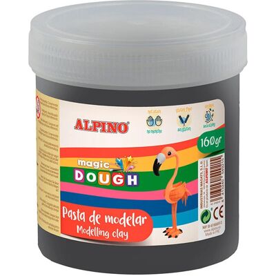 Alpino DP000150 Modelliermasse - 160g Schwarz Alpino DP000150 Modelliermasse - 160g Schwarz