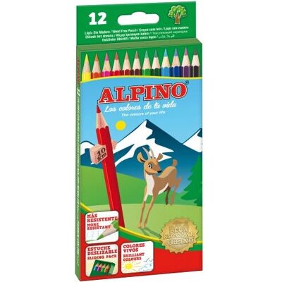 Lápis de Cor Alpino AL010654 - Lápis de Cor Lápis de Cor Alpino AL010654 - Lápis de Cor