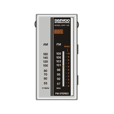 Radio analógica portátil Daewoo DRP-129 - Radio Radio analógica portátil Daewoo DRP-129 - Radio