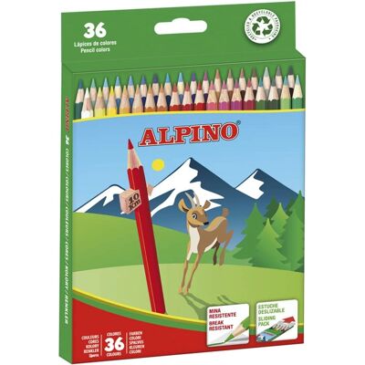 Crayons de Couleur Alpino AL010600 Multicolores Hexagonaux - Crayons de couleur - Publicité Crayons de Couleur Alpino AL010600 Multicolores Hexagonaux - Crayons de couleur - Publicité