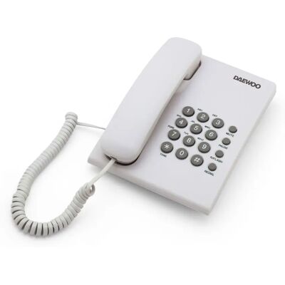 Daewoo DTC-215 Teléfono de línea fija analógico - Teléfono Daewoo DTC-215 Teléfono de línea fija analógico - Teléfono